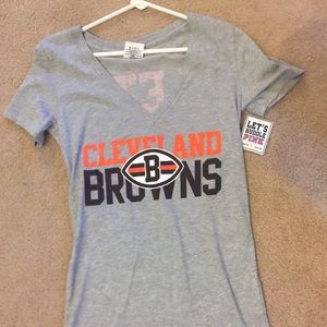Pink vs Cleveland Browns t shirt